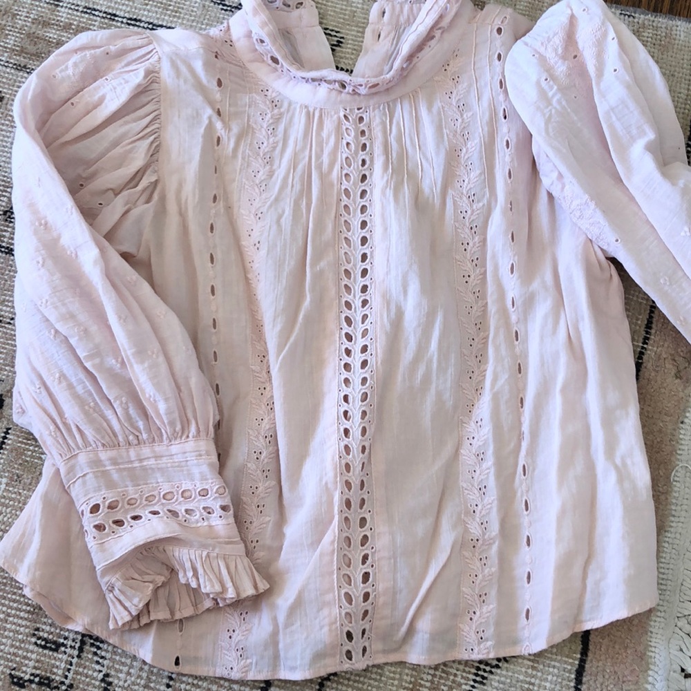 Loveshack fancy blouse
